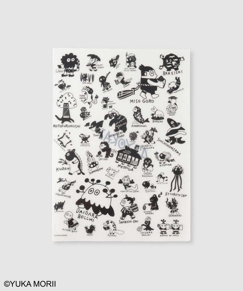 47YOKAI  キャラクタークリアファイル商品画像-1
