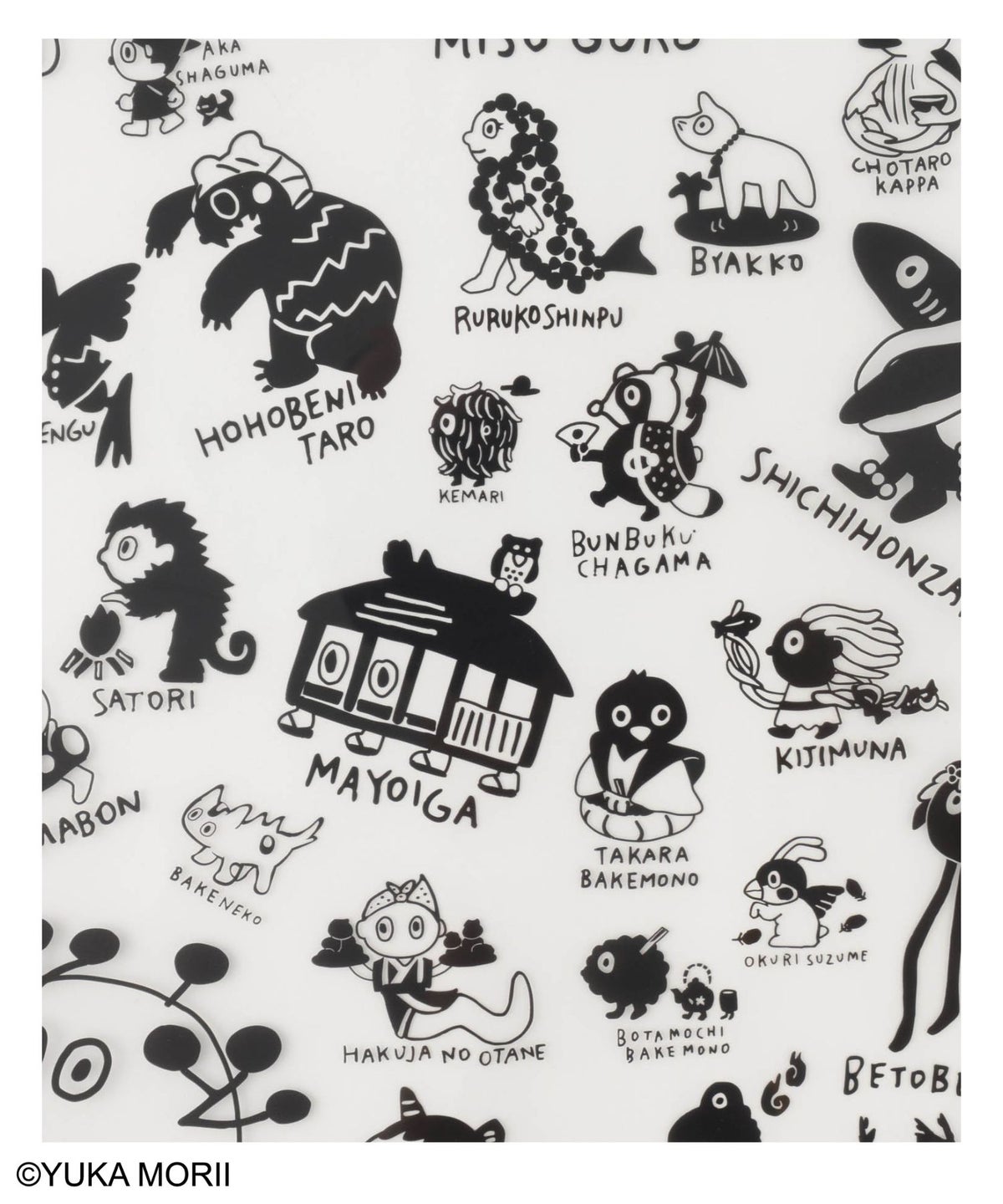 47YOKAI キャラクタークリアファイル