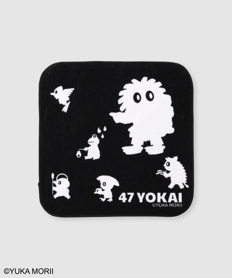 47YOKAI  キャラクターシルエットハンドタオル商品画像-2