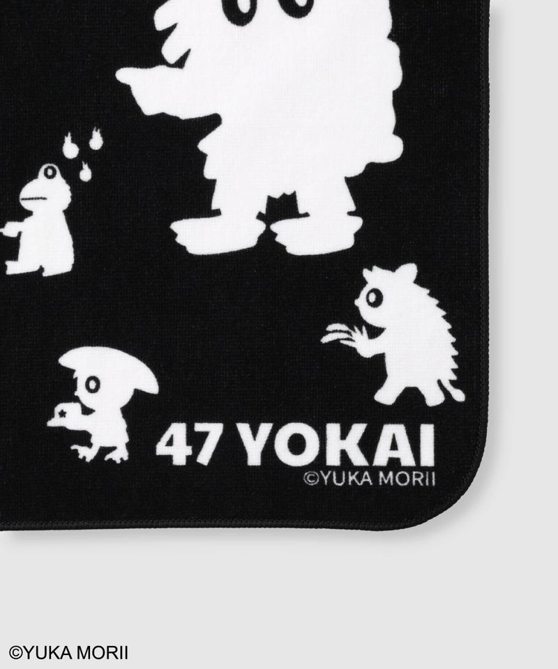47YOKAI  キャラクターシルエットハンドタオル商品画像-6