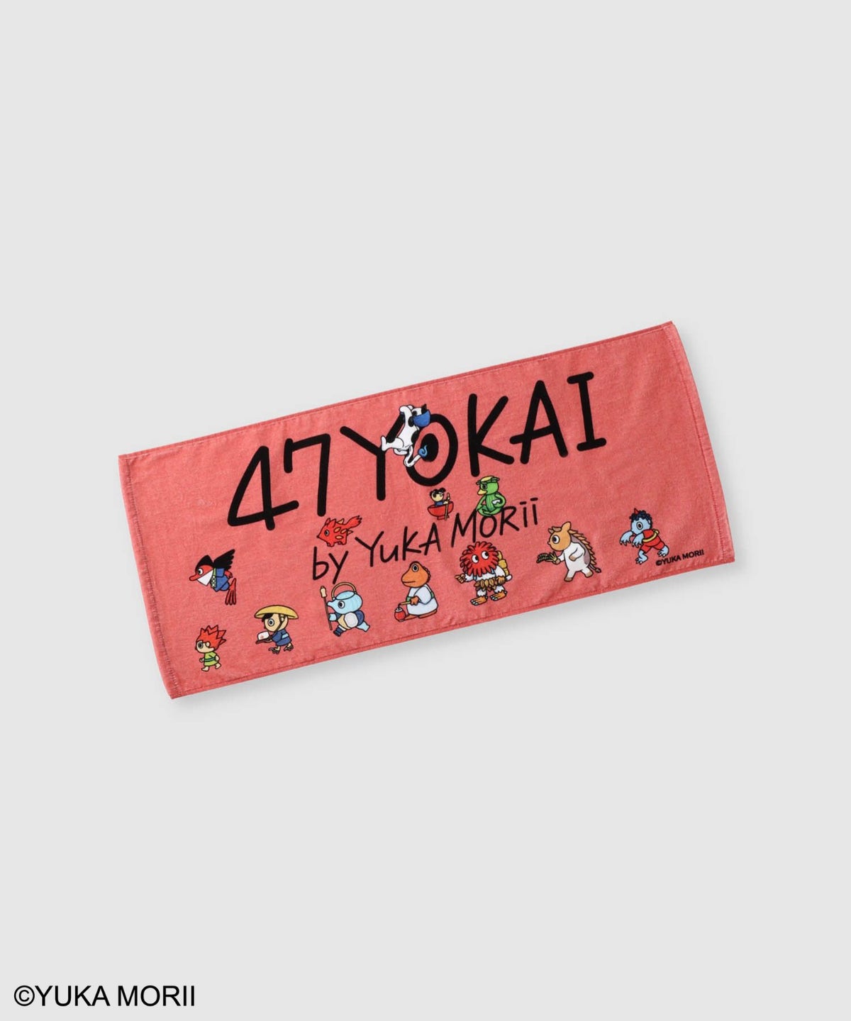 47YOKAI キャラクターフェイスタオル