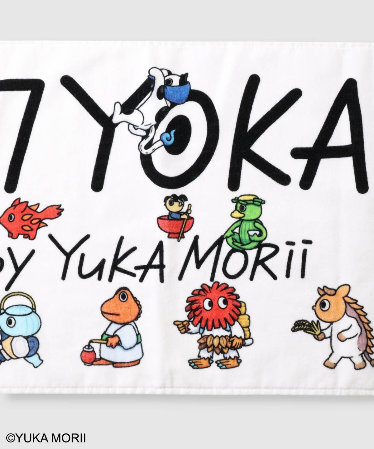 47YOKAI キャラクターフェイスタオル