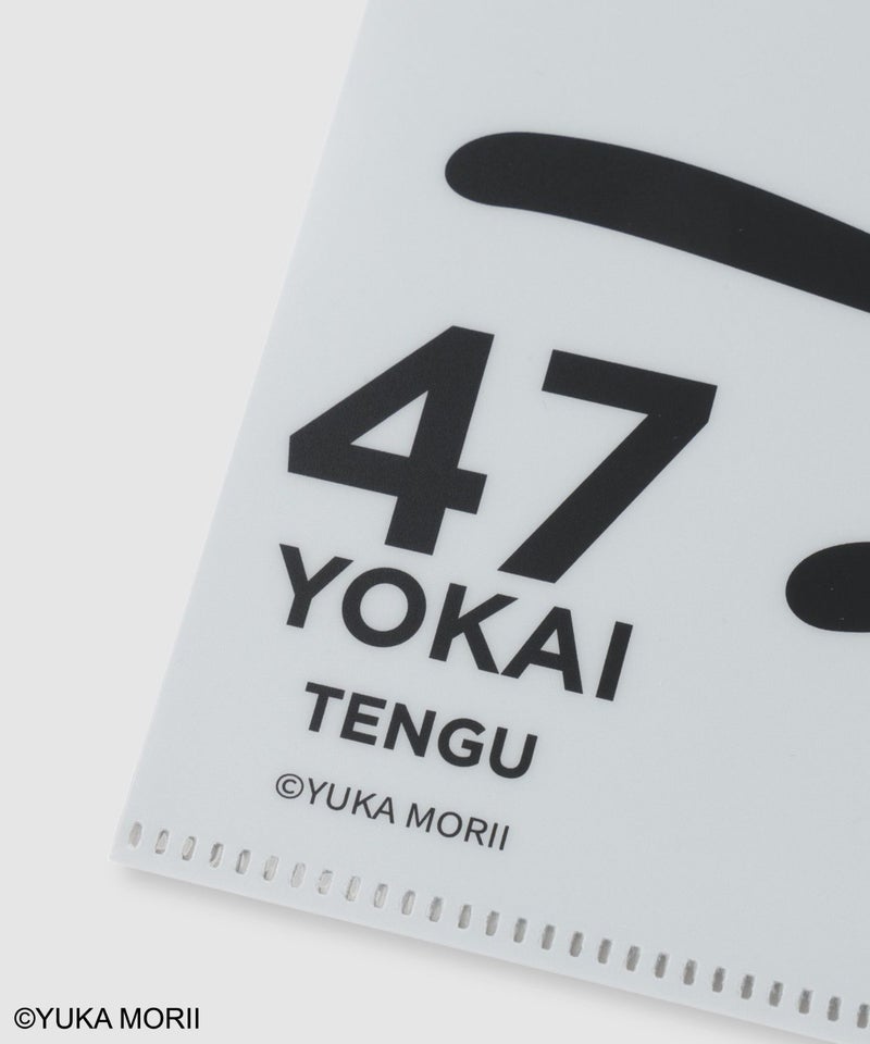 47YOKAI キャラクタークリアファイル フクシマ/天狗商品画像-3