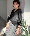 Classical Elf ひらっとサラッと心が躍る。オーバーサイズランダムタックシアーカーディガン商品サムネイル-14