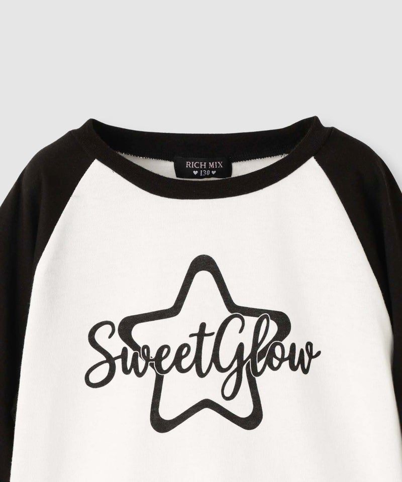 RICH MIX  スターグラフィックスリットリボン長袖Tシャツ キッズ メール便 対応商品商品画像-4