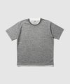 NAVY SARARI メランジワッフルフェイクレイヤードクルーネックTシャツ 速乾 メンズ メール便 対応商品商品サムネイル-3