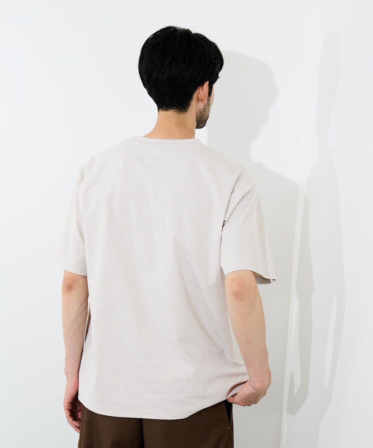Real Standard 接触冷感 テック天竺5分袖Tシャツ メンズ メール便 対応商品