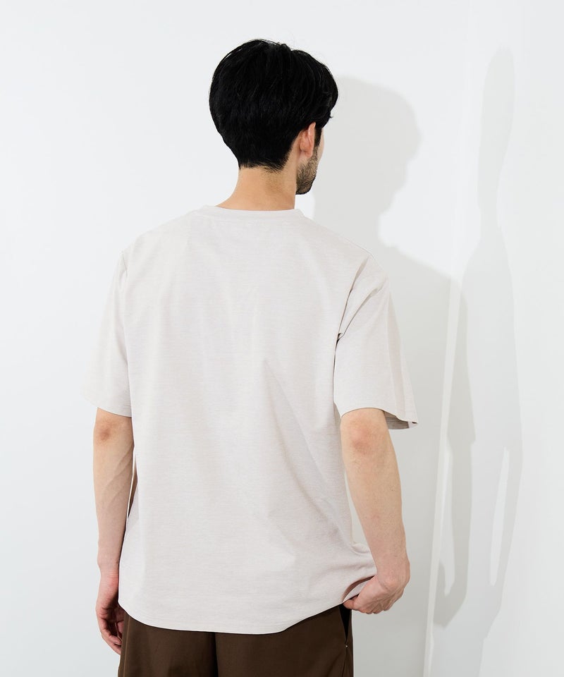 Real Standard  接触冷感 テック天竺5分袖Tシャツ メンズ メール便 対応商品商品画像-7