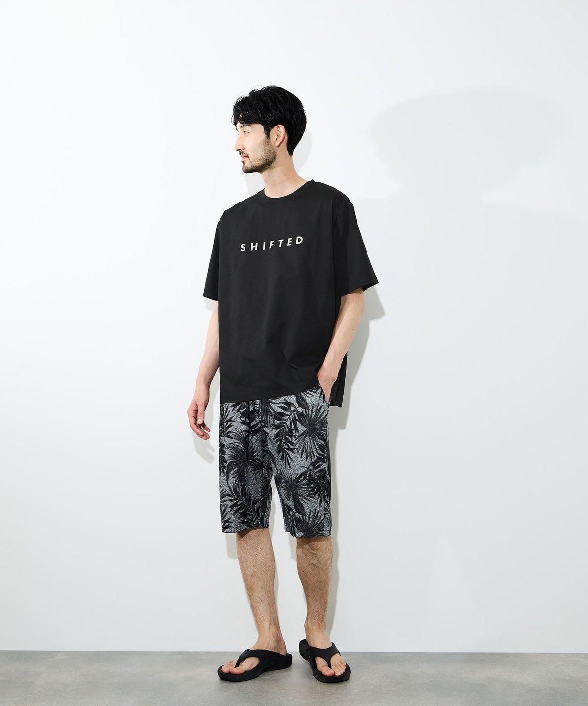 Real Standard 接触冷感 テック天竺5分袖Tシャツ メンズ メール便 対応商品