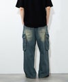 NAVY 3D立体ポケット デニムカーゴパンツ メンズ商品サムネイル-5