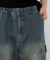 NAVY  3D立体ポケット デニムカーゴパンツ メンズ商品サムネイル-8