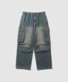 NAVY 3D立体ポケット デニムカーゴパンツ メンズ商品サムネイル-15