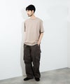 NAVY 3D立体ポケット ツイルワイドカーゴパンツ メンズ商品サムネイル-11