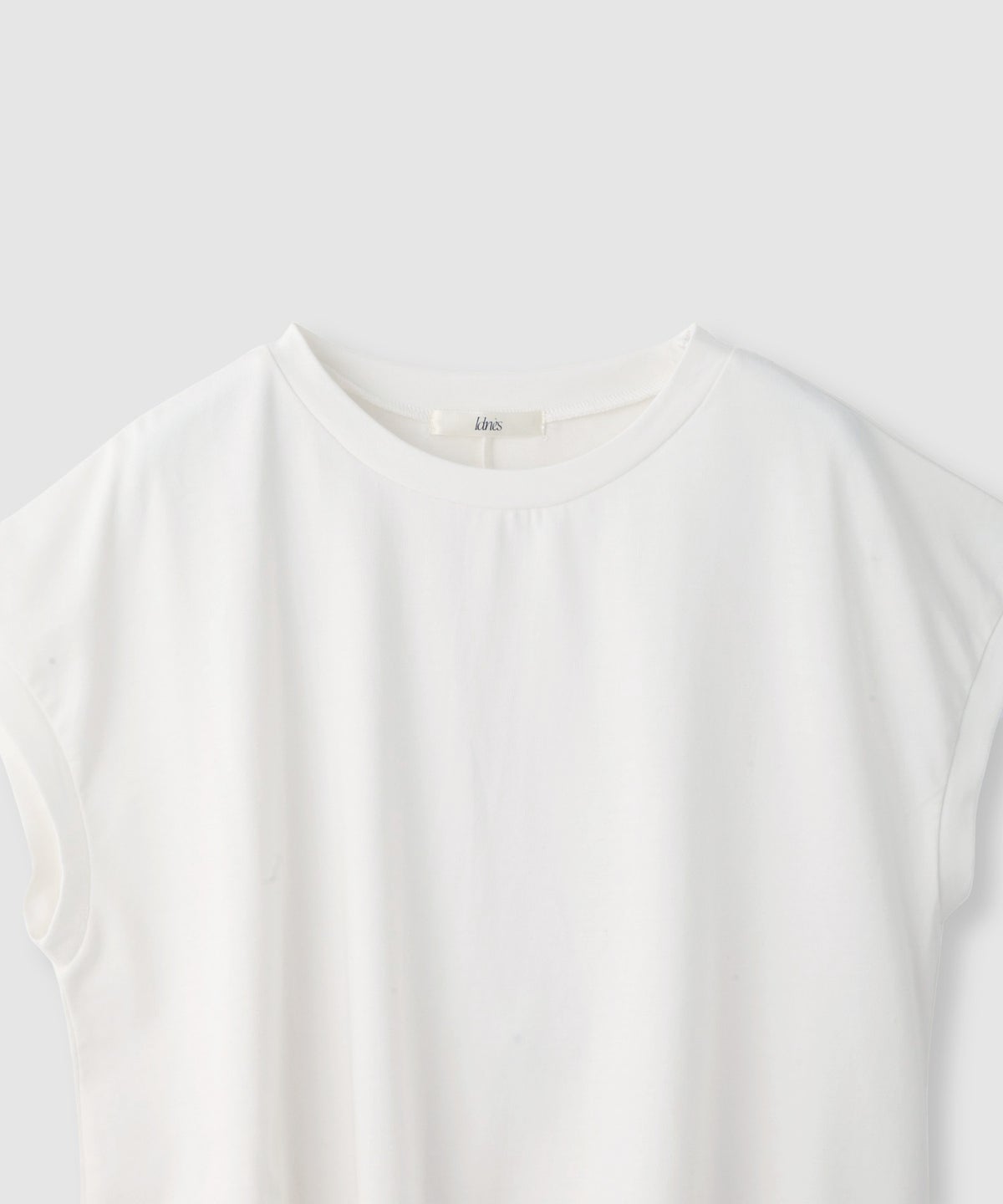 Idnes レイヤードデザイン アシンメトリーレースTシャツ レディース メール便 対応商品