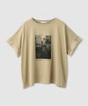 NAVY  SARARI 接触冷感 袖フリルコンパクトTシャツ レディース メール便 対応商品商品サムネイル-2