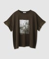 NAVY  SARARI 接触冷感 袖フリルコンパクトTシャツ レディース メール便 対応商品商品サムネイル-3