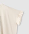 NAVY SARARI 接触冷感 袖フリルコンパクトTシャツ レディース メール便 対応商品商品サムネイル-6
