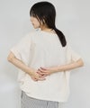 NAVY  SARARI 接触冷感 袖フリルコンパクトTシャツ レディース メール便 対応商品商品サムネイル-6