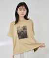 NAVY SARARI 接触冷感 袖フリルコンパクトTシャツ レディース メール便 対応商品商品サムネイル-10
