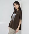 NAVY SARARI 接触冷感 袖フリルコンパクトTシャツ レディース メール便 対応商品商品サムネイル-13