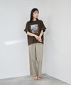 NAVY  SARARI 接触冷感 袖フリルコンパクトTシャツ レディース メール便 対応商品商品サムネイル-14