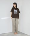 NAVY SARARI 接触冷感 袖フリルコンパクトTシャツ レディース メール便 対応商品商品サムネイル-15