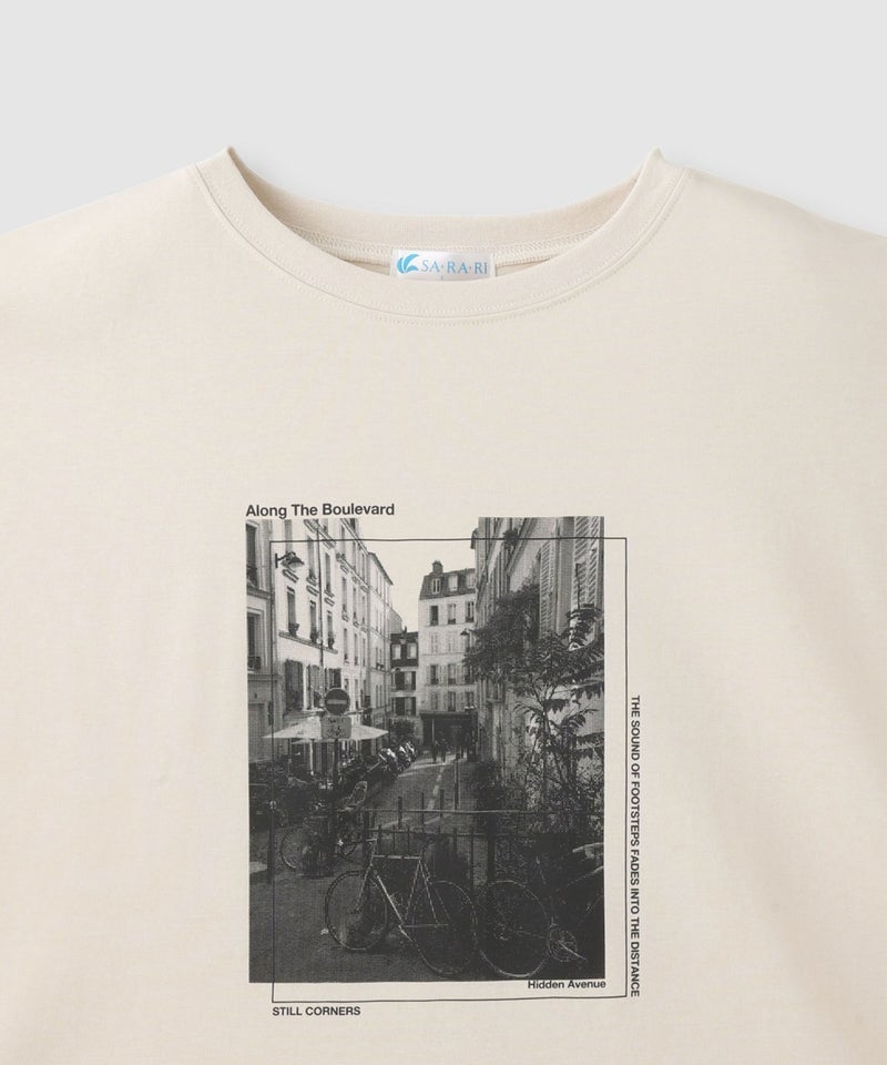 NAVY  SARARI 接触冷感 袖フリルコンパクトTシャツ レディース メール便 対応商品商品画像-20