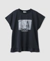 NAVY  SARARI 接触冷感 裾フリルノースリーブ レディース商品サムネイル-3