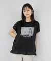 NAVY SARARI 接触冷感 裾フリルノースリーブ レディース商品サムネイル-4