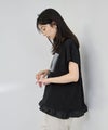 NAVY SARARI 接触冷感 裾フリルノースリーブ レディース商品サムネイル-5