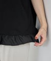 NAVY SARARI 接触冷感 裾フリルノースリーブ レディース商品サムネイル-9