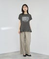 NAVY  SARARI 接触冷感 裾フリルノースリーブ レディース商品サムネイル-14