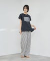 NAVY SARARI 接触冷感 裾フリルノースリーブ レディース商品サムネイル-18