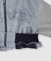 RICH MIX 異素材ドッキング デニムジップアップブルゾン キッズ商品サムネイル-7
