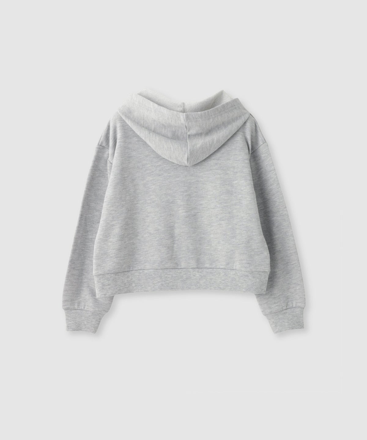 RICH MIX クロップドジップアップパーカー ワンポイントハート キッズ