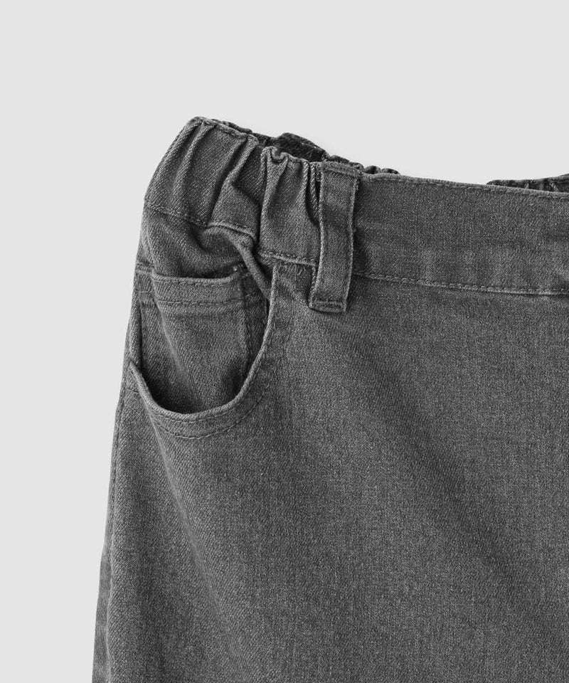RICH MIX サイドカット リボンフレアデニムパンツ キッズ商品画像-5