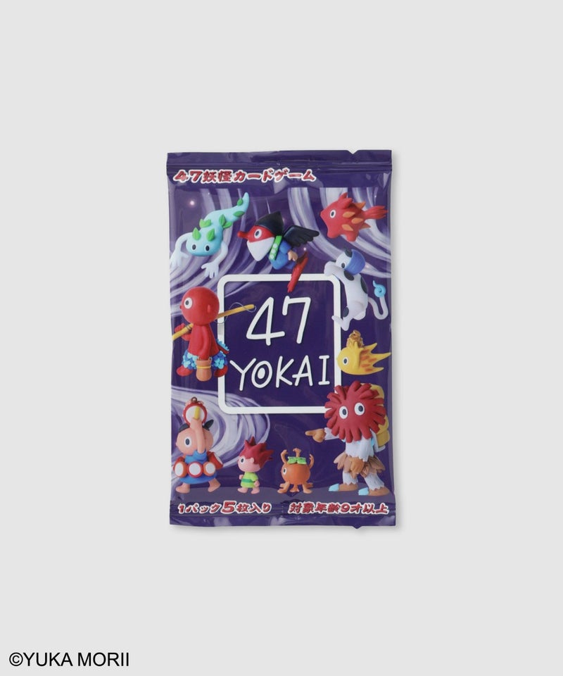 47YOKAI  YOKAIキャラクタートレーディングカード 5枚パック【全47種からランダム封入】商品画像-1
