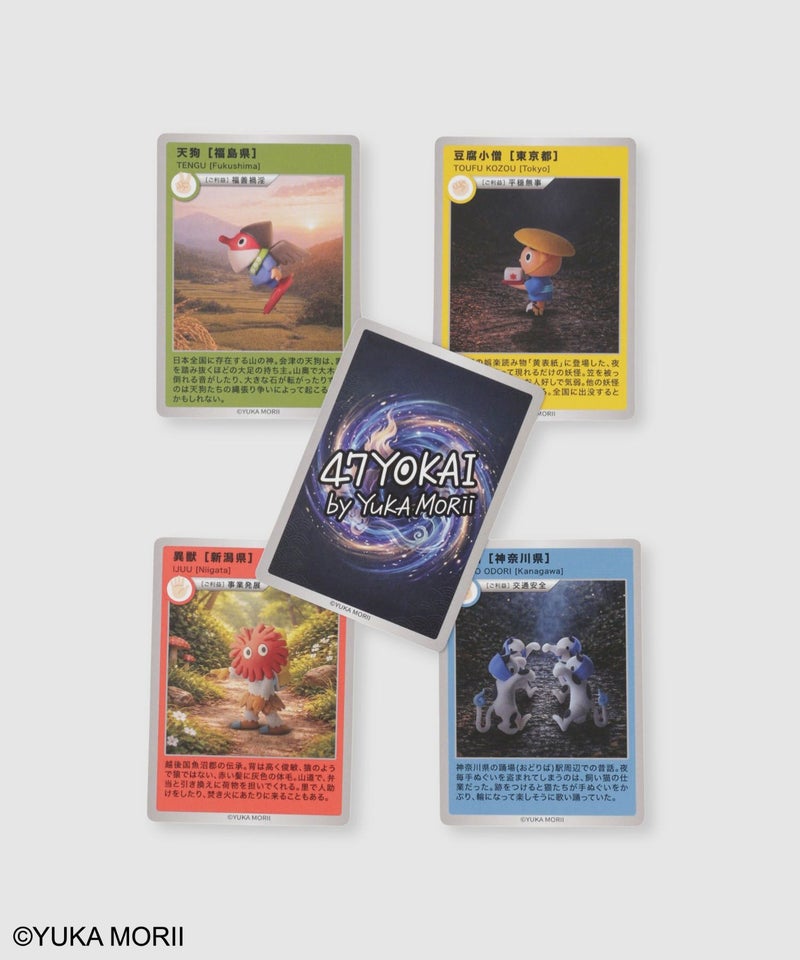 47YOKAI  YOKAIキャラクタートレーディングカード 5枚パック【全47種からランダム封入】商品画像-2
