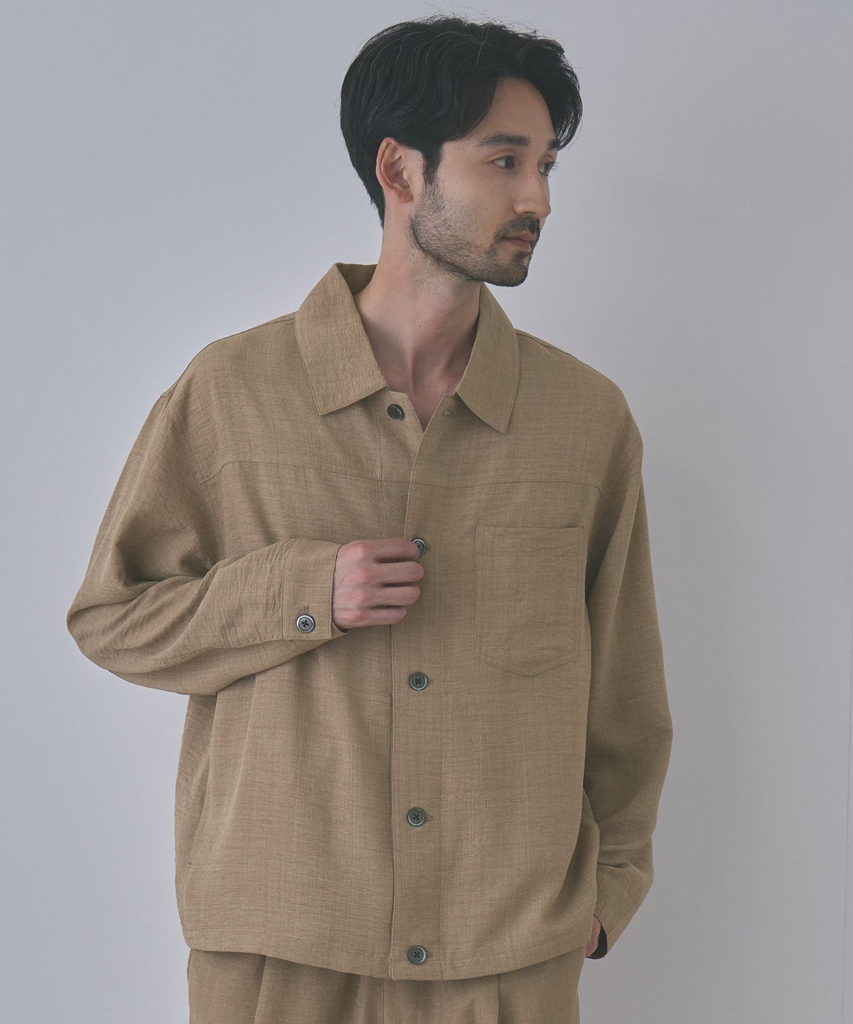 URBAN COLLECTION UVカット ライトプリペラショートブルゾン メンズ