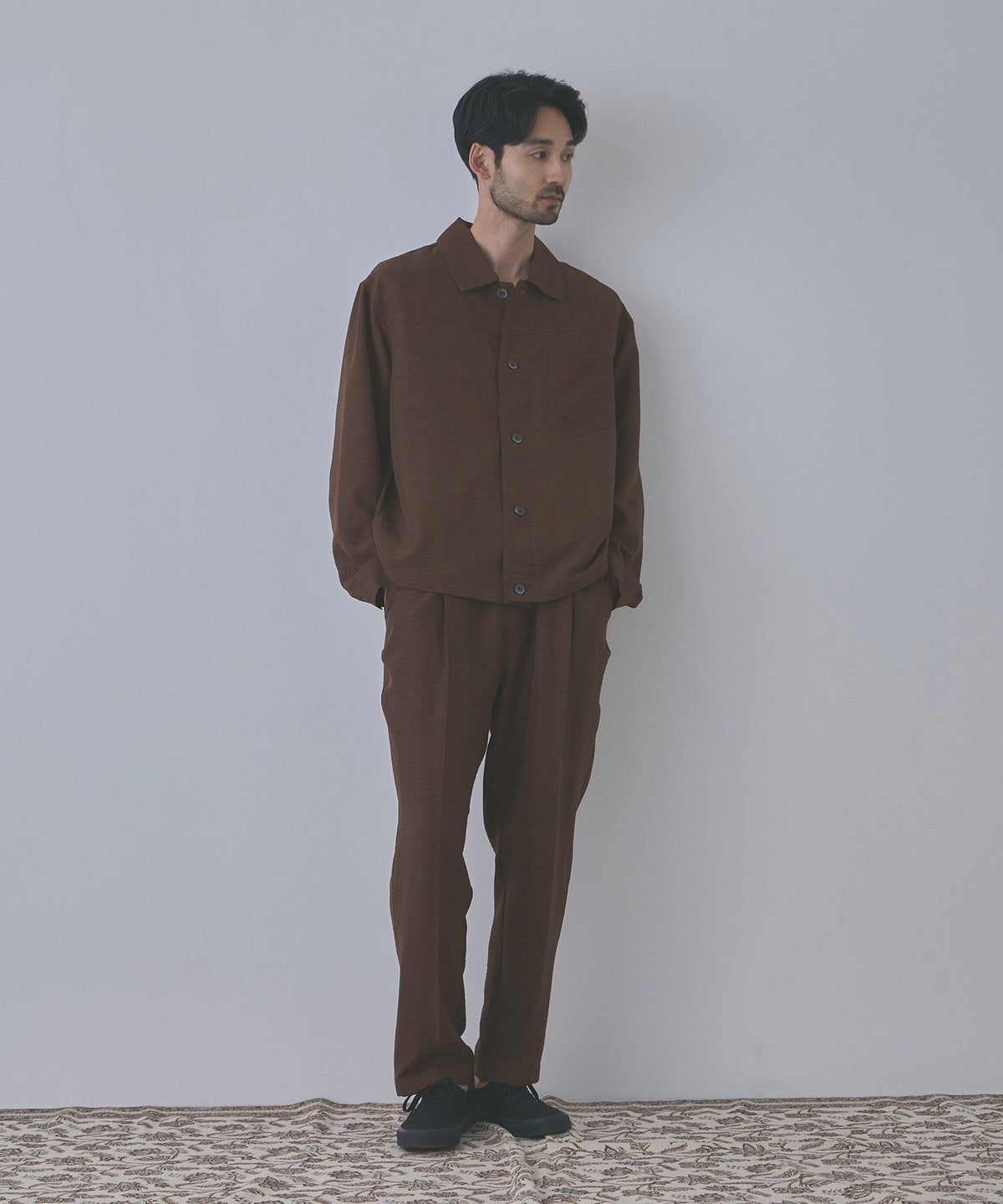 URBAN COLLECTION UVカット ライトプリペラショートブルゾン メンズ