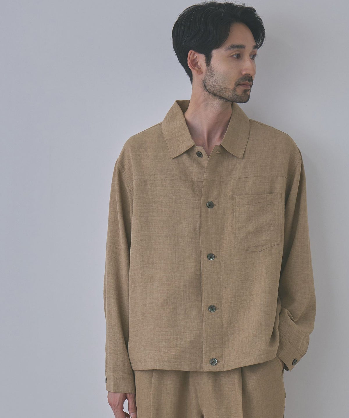 URBAN COLLECTION UVカット ライトプリペラショートブルゾン メンズ