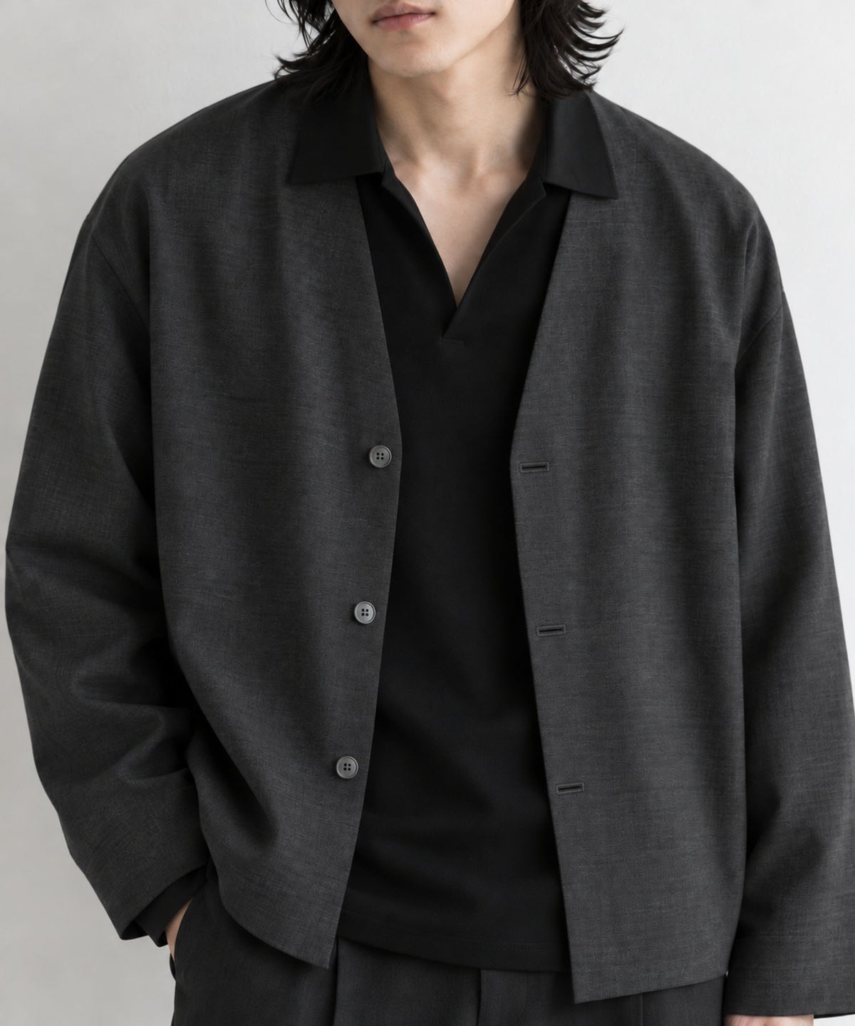 URBAN COLLECTION UVカット ライトプリペラカーディガン メンズ