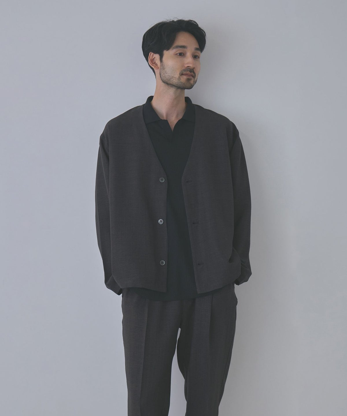 URBAN COLLECTION UVカット ライトプリペラカーディガン メンズ