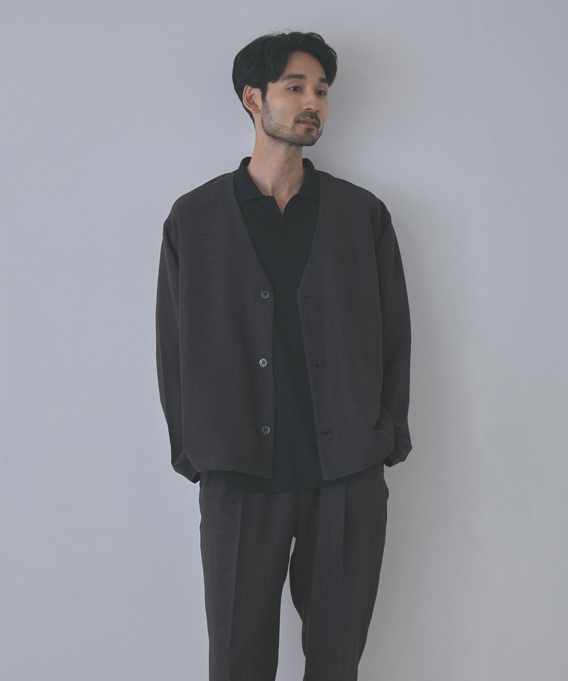 URBAN COLLECTION  UVカット ライトプリペラカーディガン メンズ商品画像-2