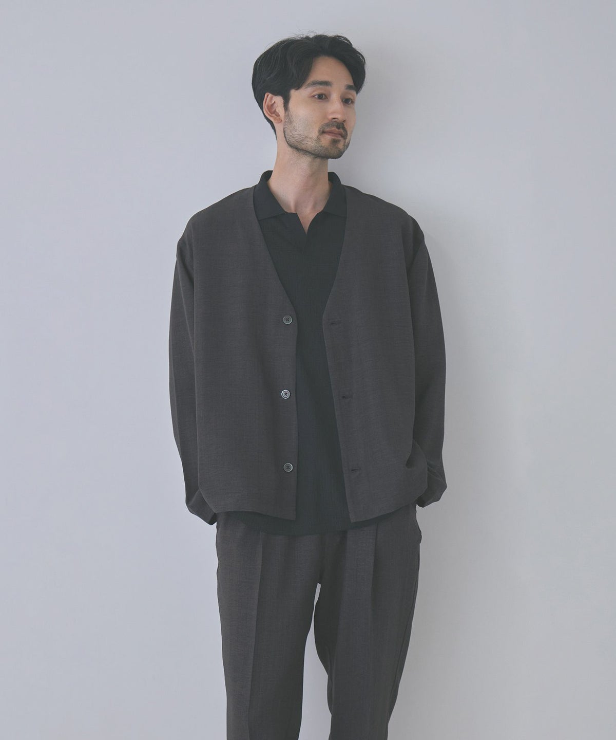 URBAN COLLECTION UVカット ライトプリペラカーディガン メンズ