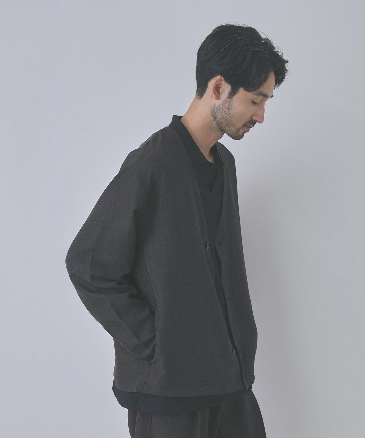 URBAN COLLECTION UVカット ライトプリペラカーディガン メンズ