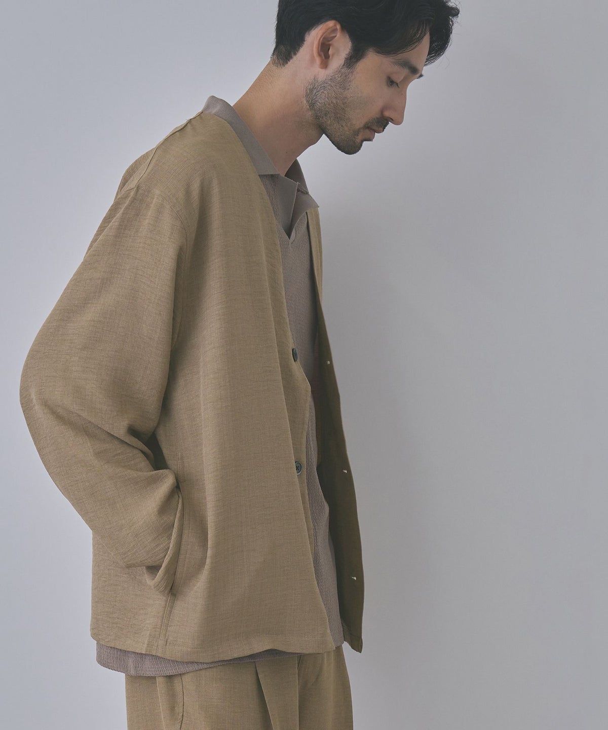 URBAN COLLECTION UVカット ライトプリペラカーディガン メンズ
