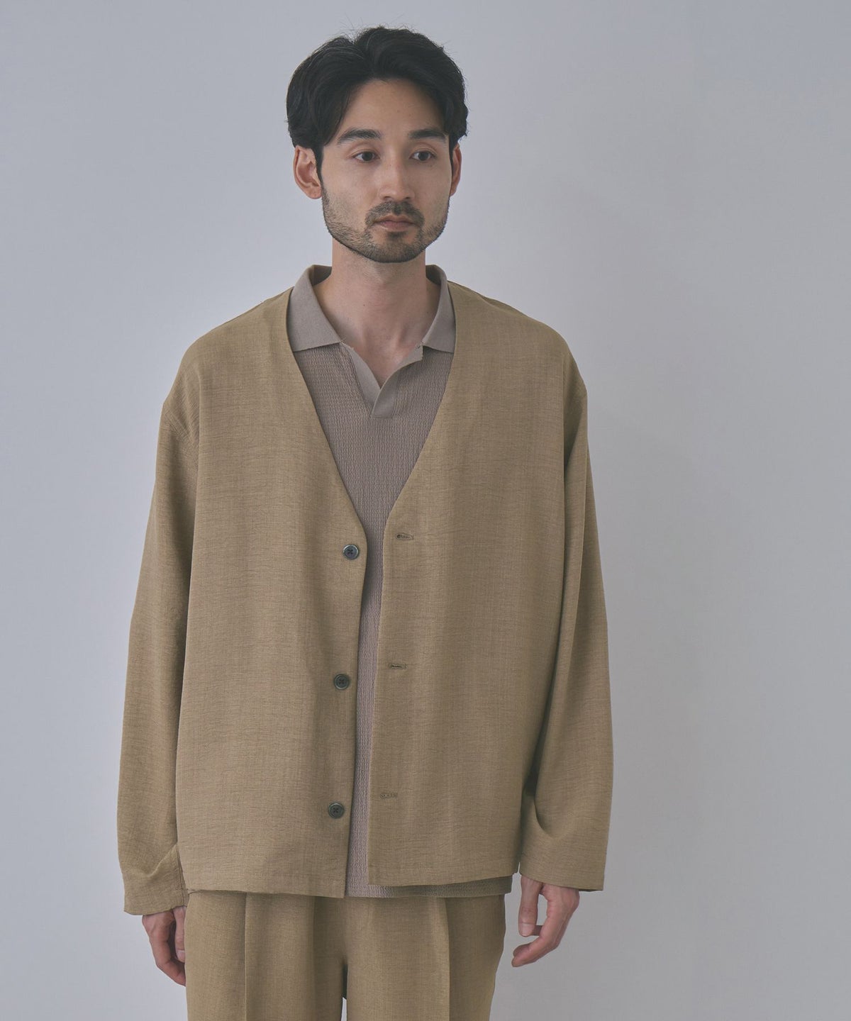 URBAN COLLECTION UVカット ライトプリペラカーディガン メンズ
