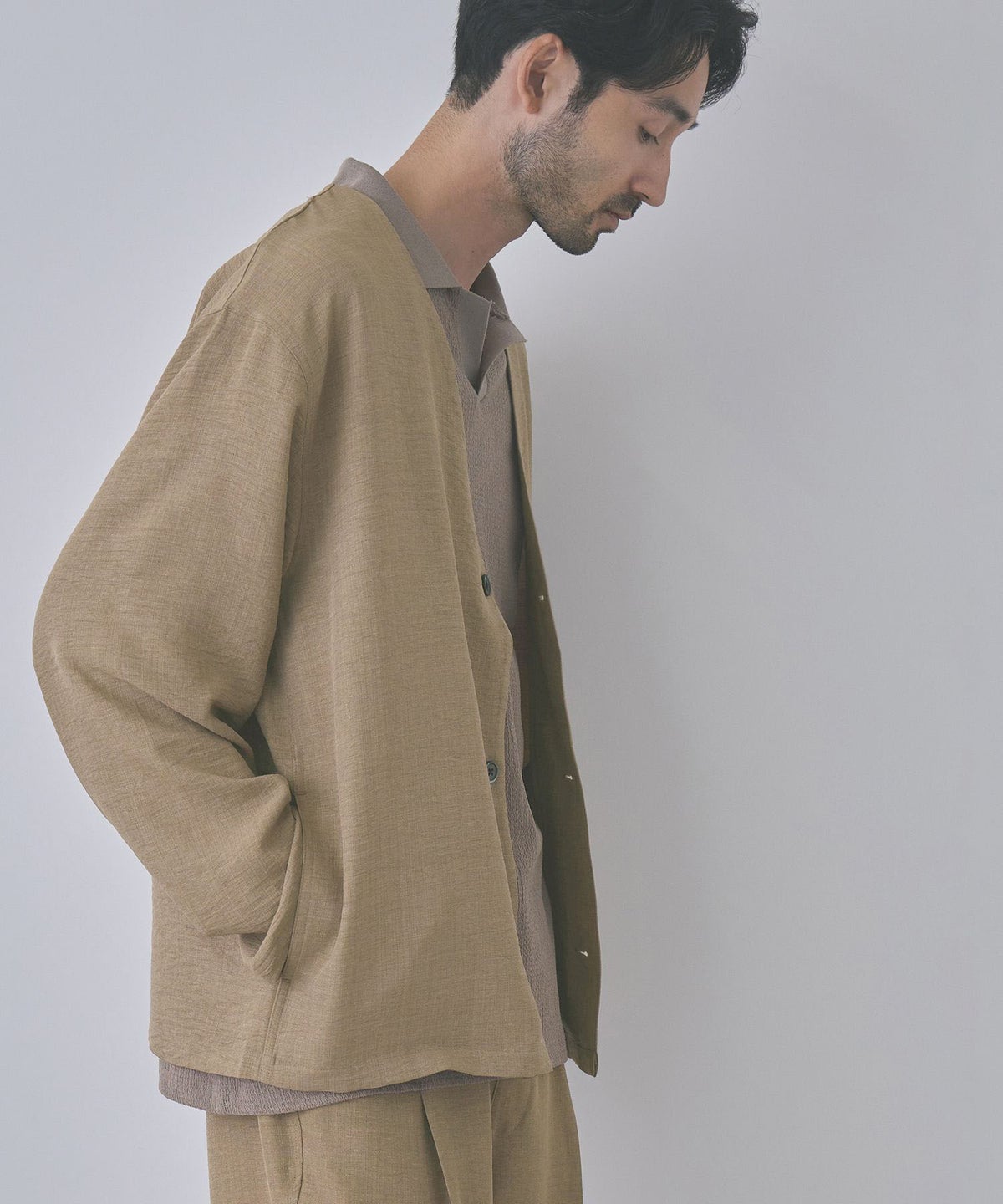 URBAN COLLECTION UVカット ライトプリペラカーディガン メンズ