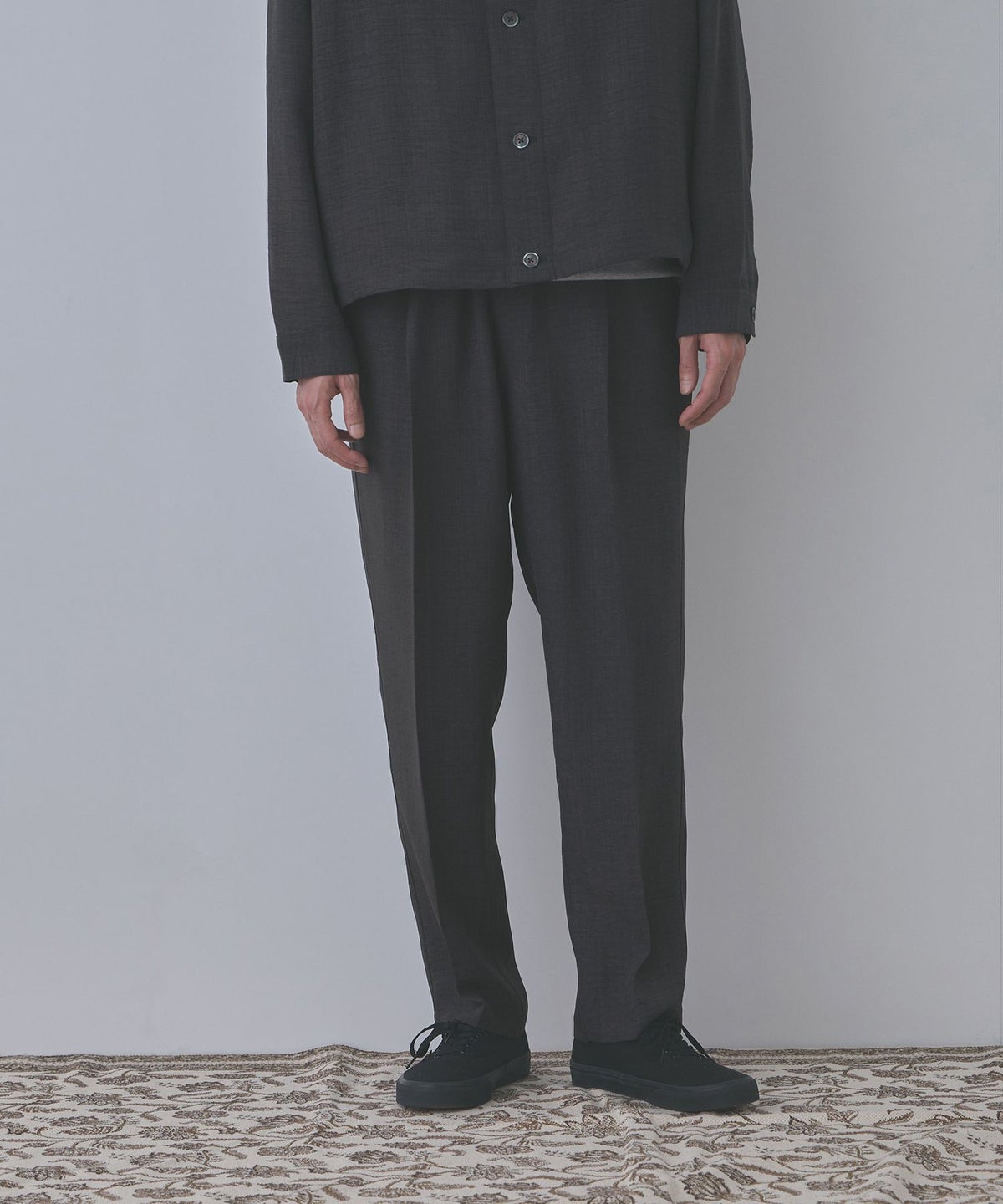 URBAN COLLECTION UVカット ライトプリペラワイドイージーパンツ メンズ